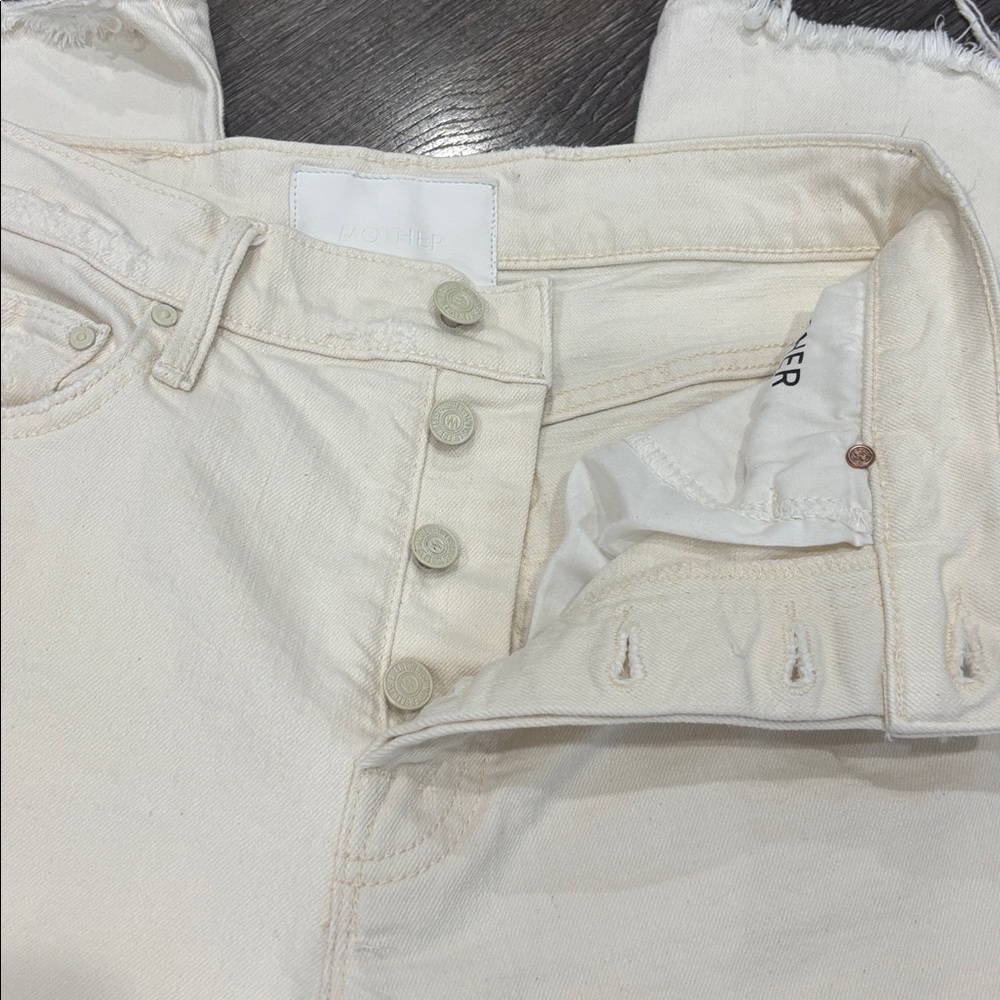 MOTHER Denim The Tomcat Roller Chew Flare Jeans - Unnatural Acts - Picture 6 of 9